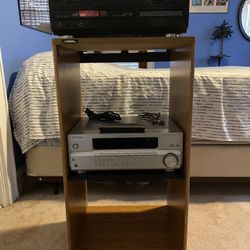 Stereo Cabinet And Panasonic Amp