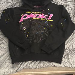 Pink Spyder Hoodie