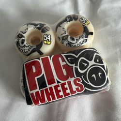 Pig Skateboard Wheels 54mm 