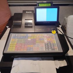 Sam 4S 520 RT Cash Register With Drawer And Keys