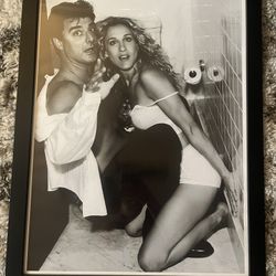 Carrie and Mr. Big Wall Art