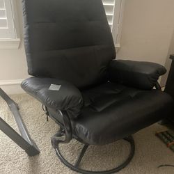 Leather Chair Set