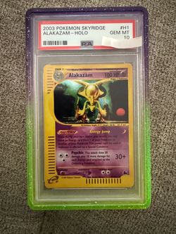 Alakazam Skyridge Holo H1 PSA 10