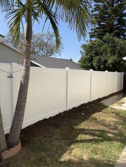 Vinyl Fence