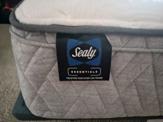 Twin mattress with frame
