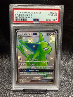ESPEON GX 2019 HIDDEN FATES PSA10