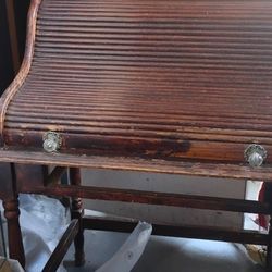 Antique rolltop desk