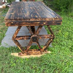 Rustic Benches And Tables