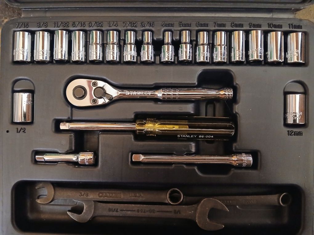 Stanley Socket Wrech Set New