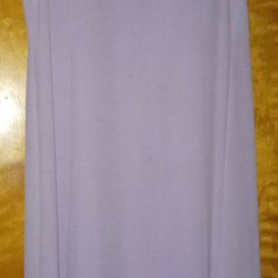 Nancy Michaels Women's Long Violet Sleeveless Dress Size 18  