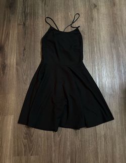 Black dress like new for $7
