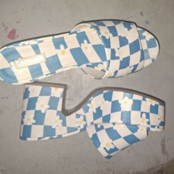 Larroude Chunky Sandle Heels