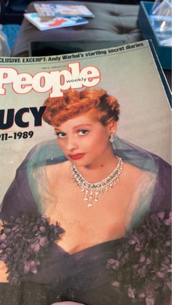 People Magazine May 8 1989 Lucille Ball