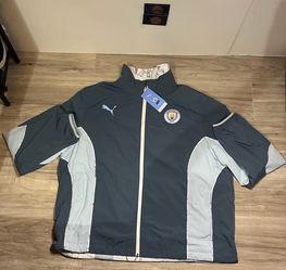 Manchester City x Puma Rain / Anthem Jacket HAS TWO SIDES