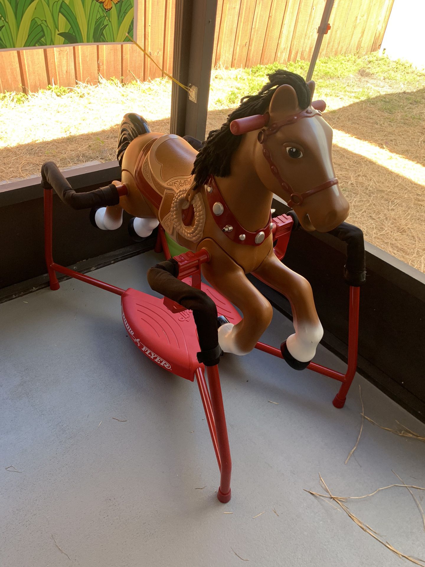 Radio Flyer BLAZE Riding Horse Party Springing Kids 