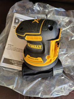 Dewalt 20v Xr 5" Variable Speed Orbit Palm Sander. Tool Only $90 Firm 