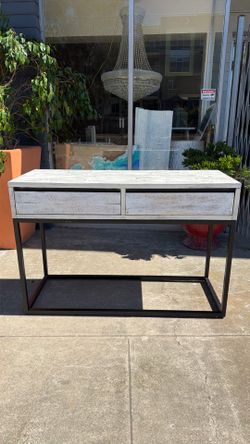 Shabby chic, Desk with two Drawers