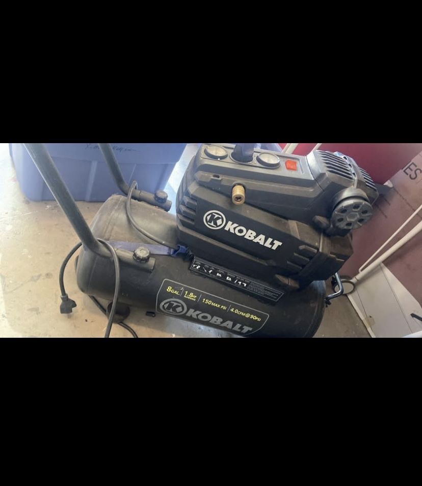 8 Gallon Kobalt Compressor