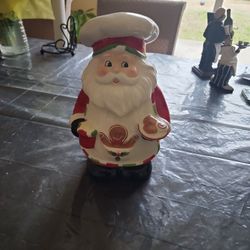 Santa Christmas jar 