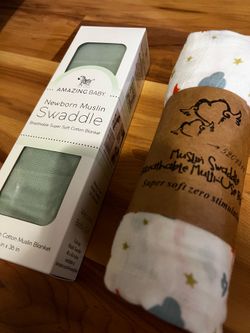 Brand New Muslin Swaddle