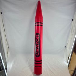 Vintage 1988 Fantazia 35" Crayon Piggy Bank