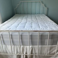 Heavy Duty Wrought Iron Queen Bed Frame