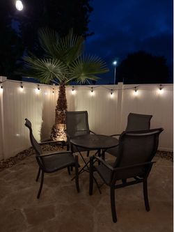 Patio Table and 4 Chairs