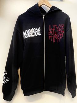 Ken Carson zip up hoodie 24 Live Chaos Tour