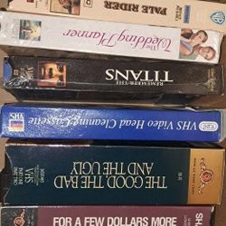VHS tapes Various Genres 