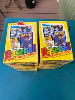 1989 Donruss Wax Baseball Cards