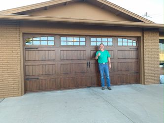 Wood-Style Garage Doors