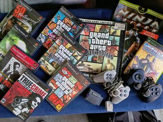 PlayStation 2/Xbox Gaming Bundle🎮💽👾 $100 for EVERYTHING!