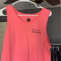 Maui And Sons Tank Mens Medium