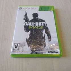 Call Of Duty 3 Modern Warfare 3 Xbox 360