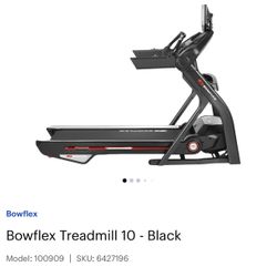 Bowflex Treadmill 10