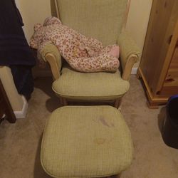 Changing Table and Rocker with Footstool