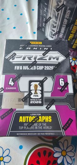 FWC2026 Panini PRIZM 🟪Blasters📦(6)  trading cards