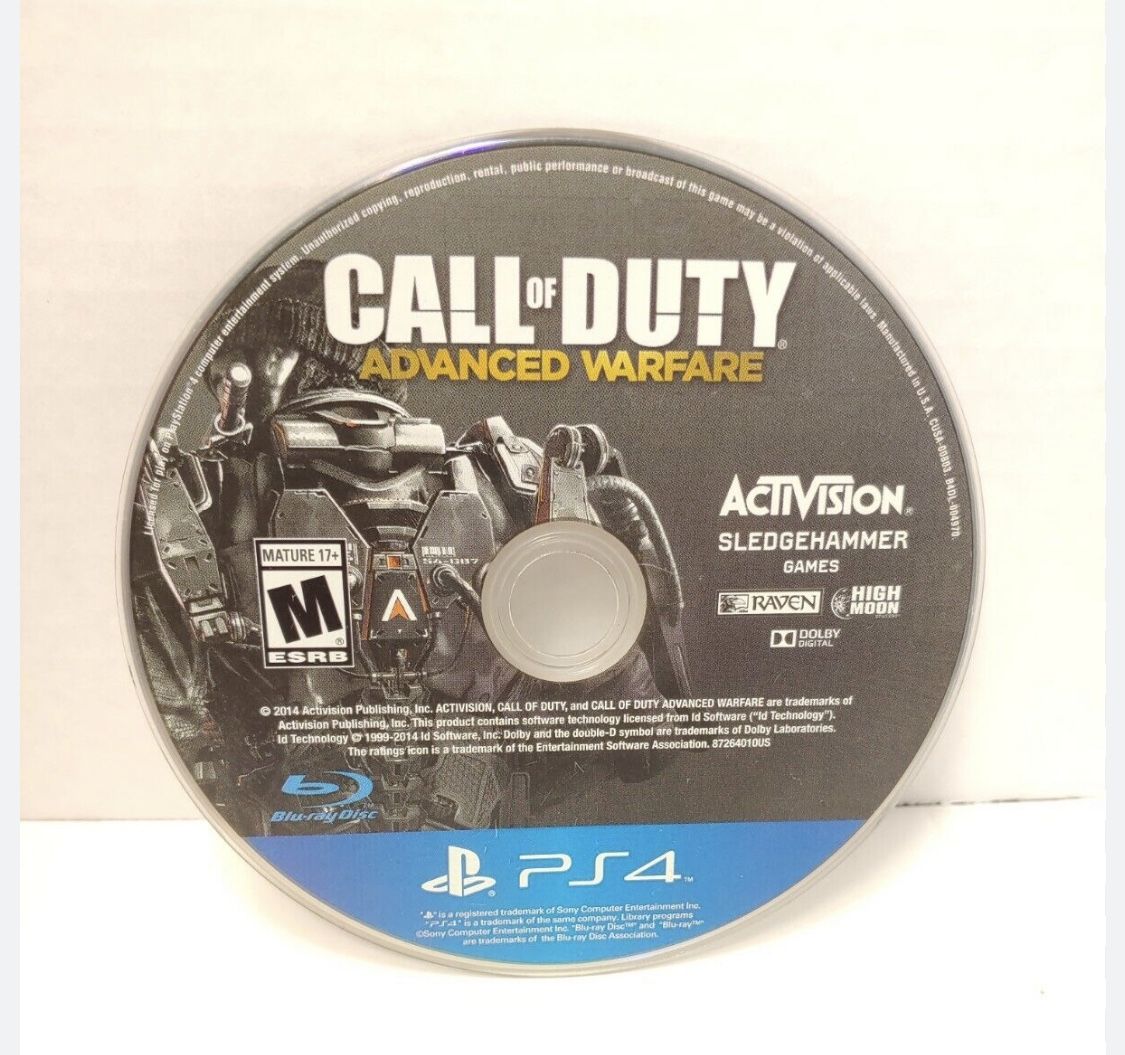 CoD Advanced Warefare for PS4