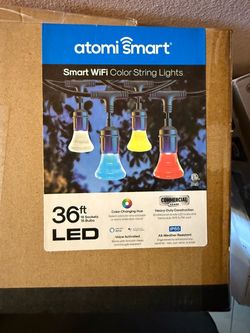 Atomi 36' Smart LED Color String Light