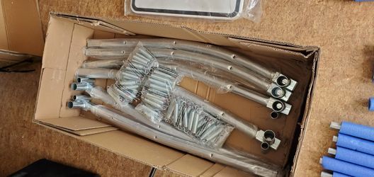 New jumpKing 10x15 oval trampoline pieces and parts.