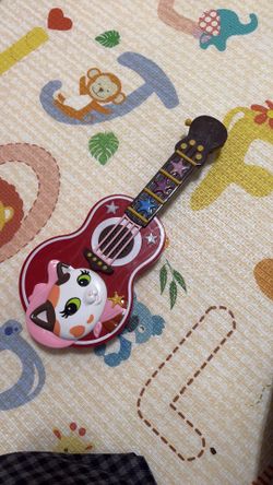 Kids Toddlers Guitar for Kids 3-5 with Strap Guitars for Toddlers 2-4 with Lullaby Projector Drum Toy Birthday Gift for 2 3 4 5 Year Old Boy Girl Gift