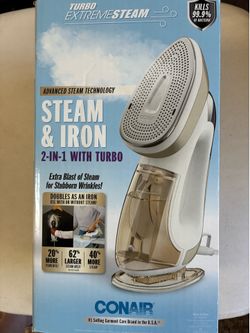 CONAIR Steam & Iron  2-in-1 with turbo