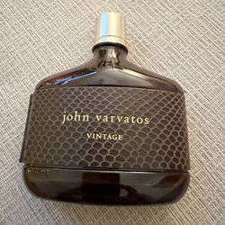 John Varvatos Vintage EDT 4.2 Oz Open Bottle