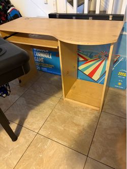 Wooden desk