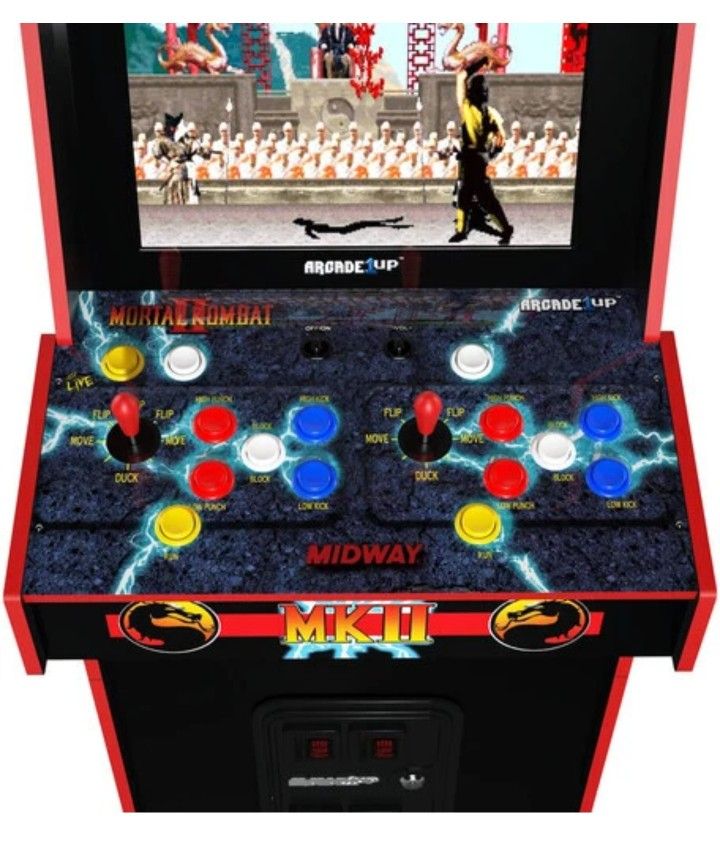 Arcade1Up Mortal Kombat II Legacy Edition – 12 Midway Classics – Barely Used!