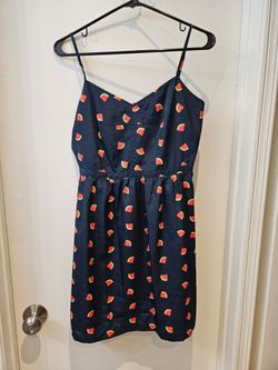 J. Crew summer watermelon dress