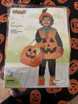Lil Pumpkin Toddler Costume
