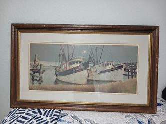 Double signed and numbered lithograph by Wellington Ward Jr.