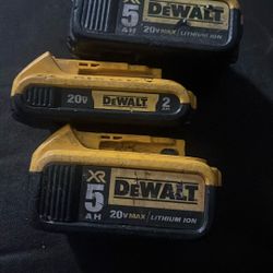 Dewalt Batteries 