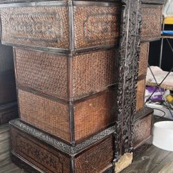 Antique  Chest 4 Boxes $230 ( China ) 